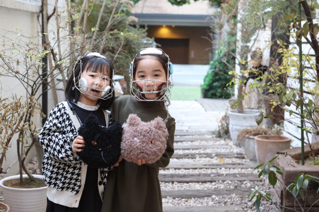 RAMPAの装置を装着しているお子様
