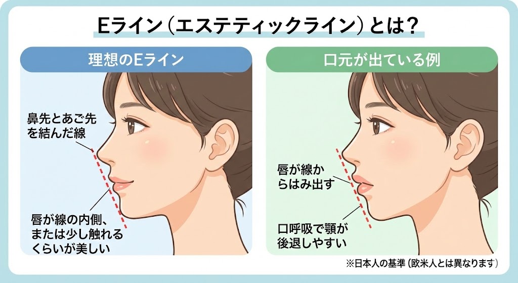 Eライン説明イラスト
