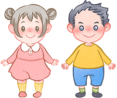 咲ちゃんと雄介くん
