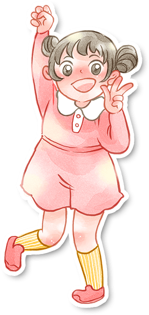 キャラクター、咲ちゃん